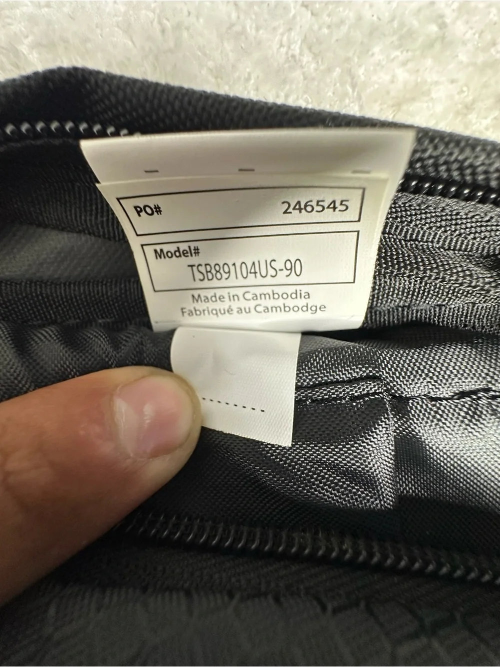 Targus Sport Black Diamond Ripstop Laptop Backpack 20L (Model TSB89104US)